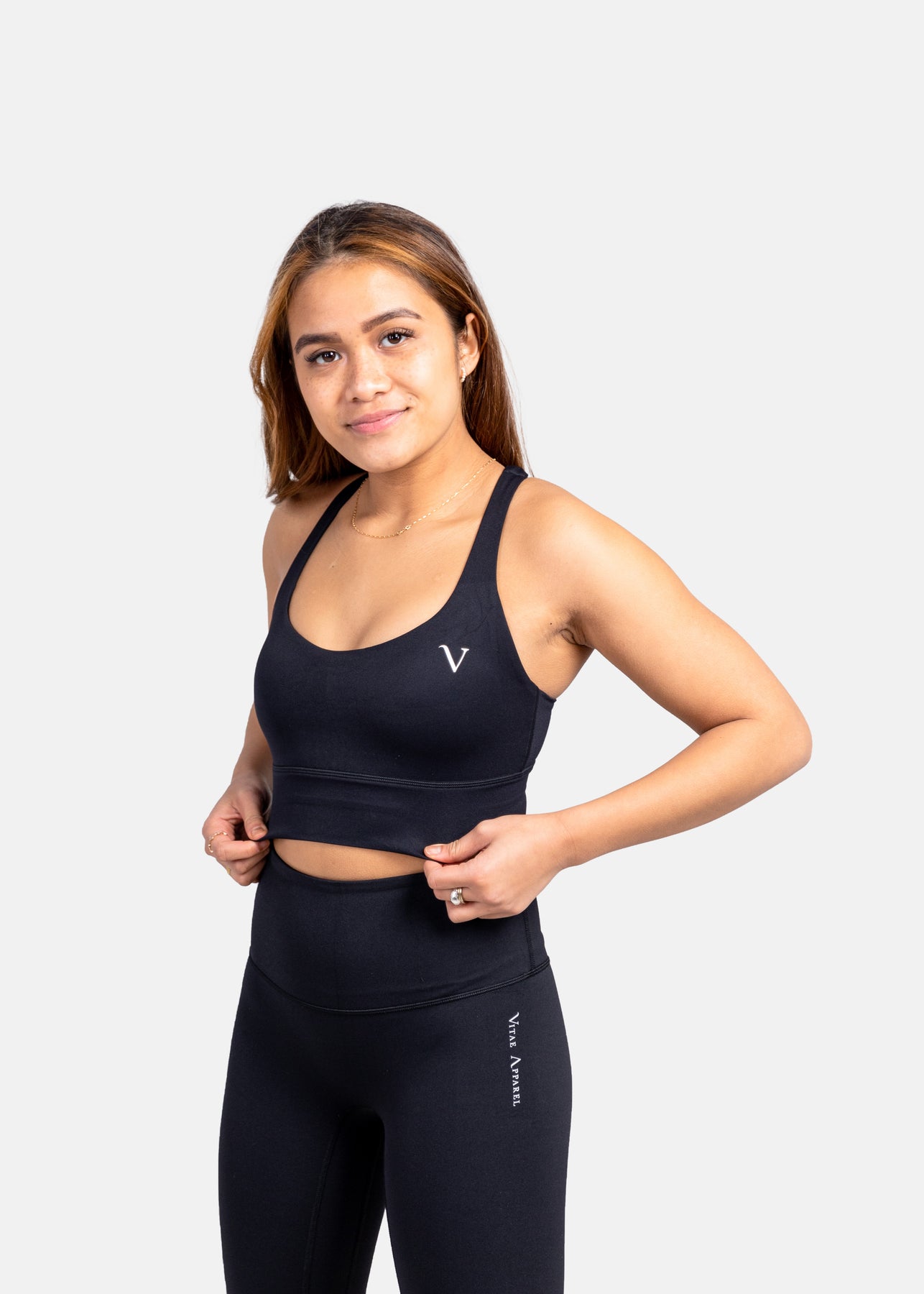 For us, it's the new Featherweight Max Sports Bra. Super light, ultra-, Workout Outfits